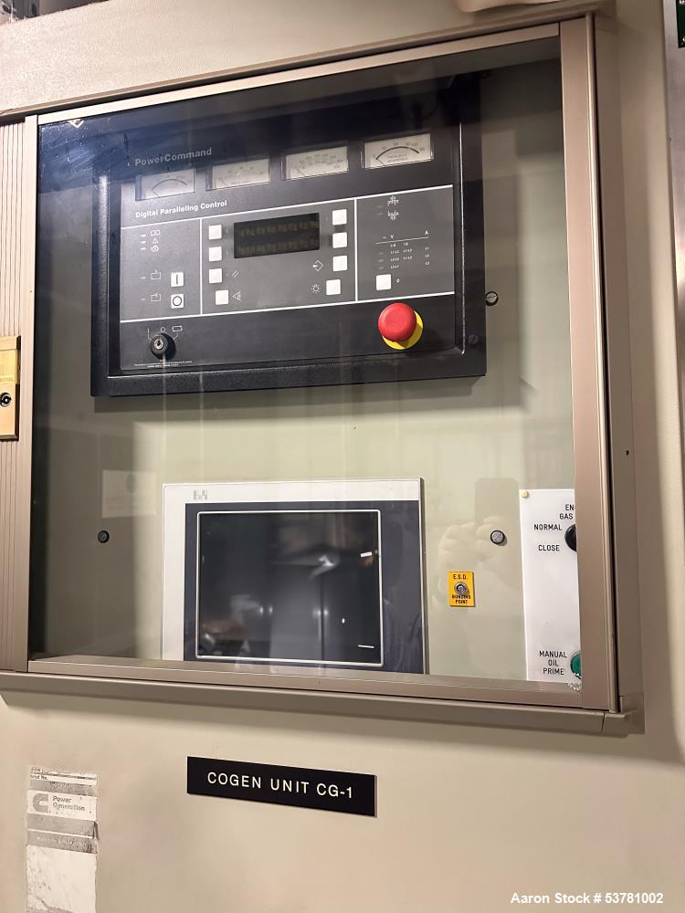 Used Cummins 1100CGMA 1.1MW Natural Gas Generator – QSV-81G Engine, Stamford AVK